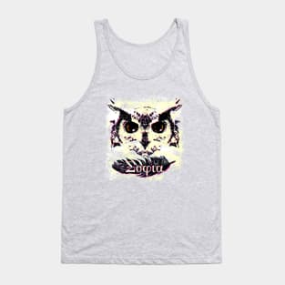 Athena's Owl I Tank Top